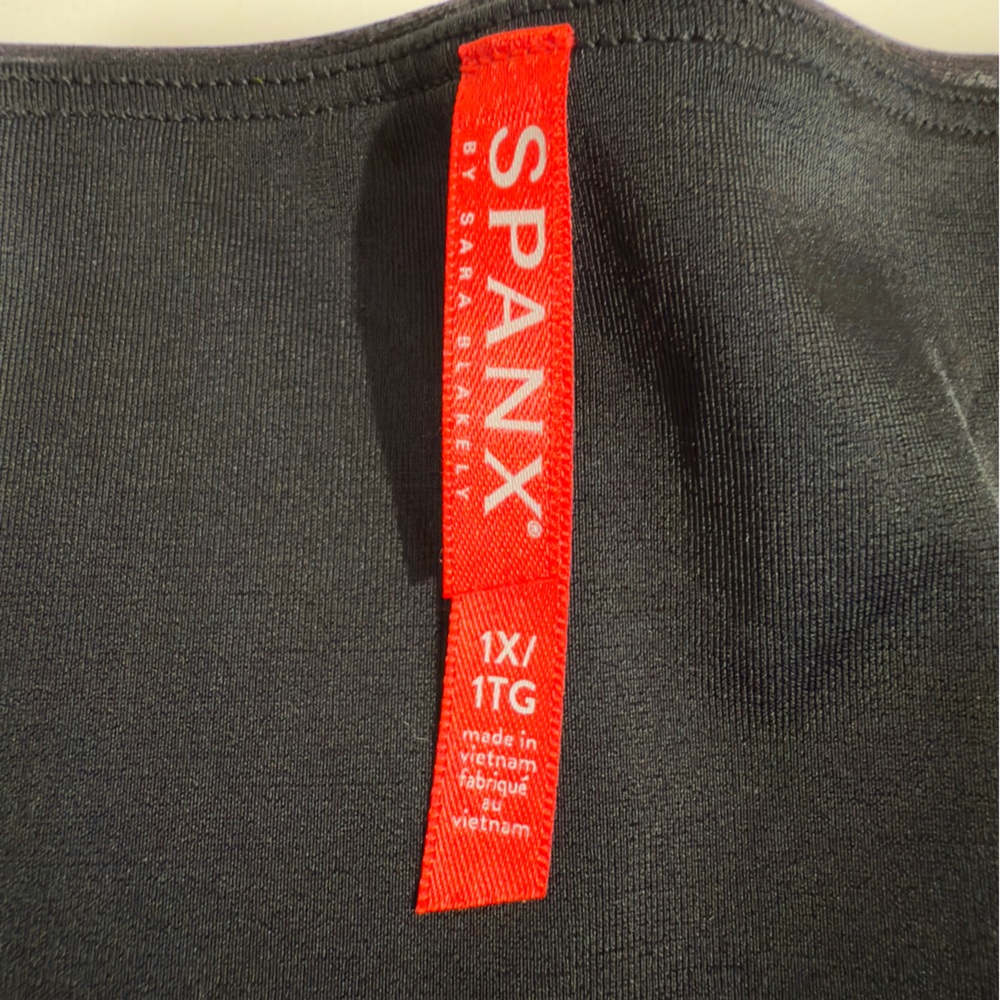 Spanx Women's Faux Leather Leggings Black Size 1X New NWT Slimming Pants‎ - Picture 7 of 13